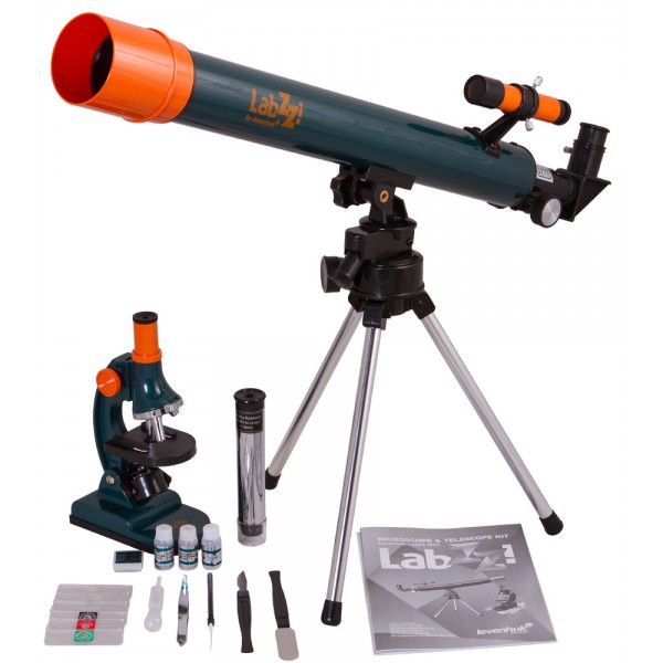 Комплект микроскоп и телескоп Levenhuk LabZZ MT2