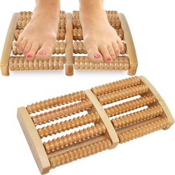 Дървен масажор за крака